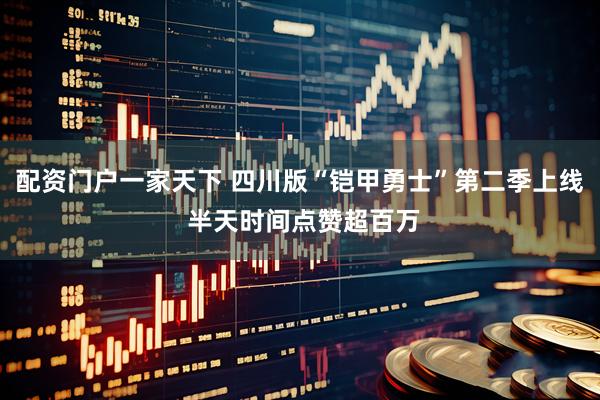 配资门户一家天下 四川版“铠甲勇士”第二季上线 半天时间点赞超百万